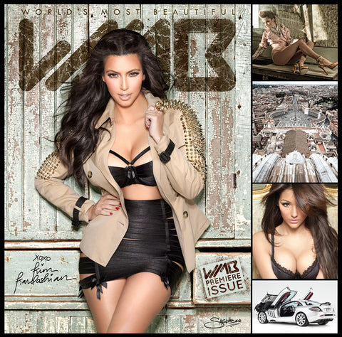 World's Most Beautiful 3D #1<br>Kim Kardashian, Melanie Iglesias<br> Includes 3D Glasses!