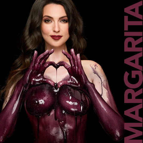 Margarita in plum by Nick Saglimbeni for Painted Princess Project
